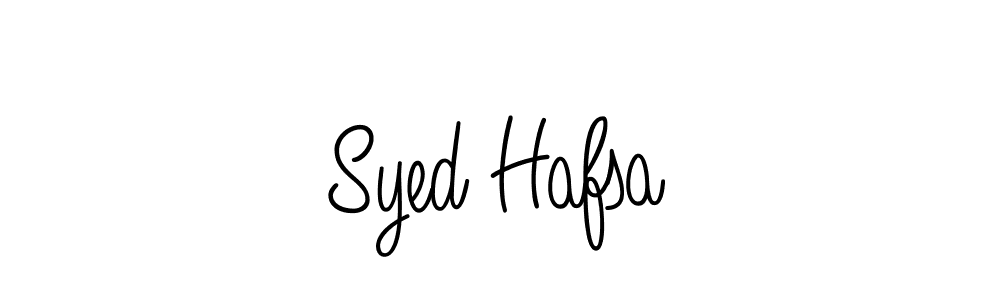 It looks lik you need a new signature style for name Syed Hafsa. Design unique handwritten (Angelique-Rose-font-FFP) signature with our free signature maker in just a few clicks. Syed Hafsa signature style 5 images and pictures png