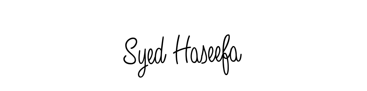 Also You can easily find your signature by using the search form. We will create Syed Haseefa name handwritten signature images for you free of cost using Angelique-Rose-font-FFP sign style. Syed Haseefa signature style 5 images and pictures png