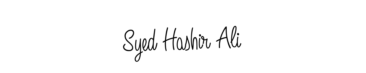 It looks lik you need a new signature style for name Syed Hashir Ali. Design unique handwritten (Angelique-Rose-font-FFP) signature with our free signature maker in just a few clicks. Syed Hashir Ali signature style 5 images and pictures png