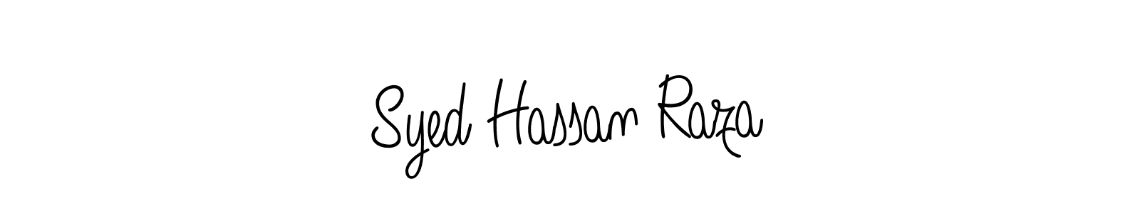 How to make Syed Hassan Raza signature? Angelique-Rose-font-FFP is a professional autograph style. Create handwritten signature for Syed Hassan Raza name. Syed Hassan Raza signature style 5 images and pictures png