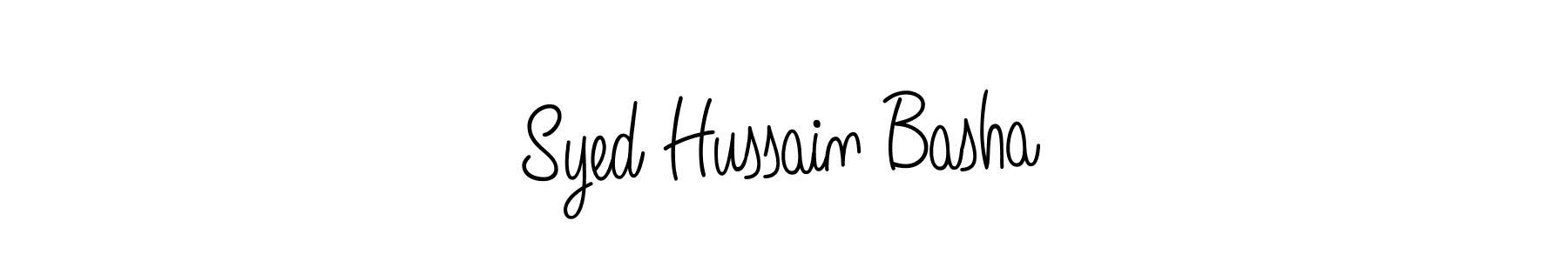 Also we have Syed Hussain Basha name is the best signature style. Create professional handwritten signature collection using Angelique-Rose-font-FFP autograph style. Syed Hussain Basha signature style 5 images and pictures png