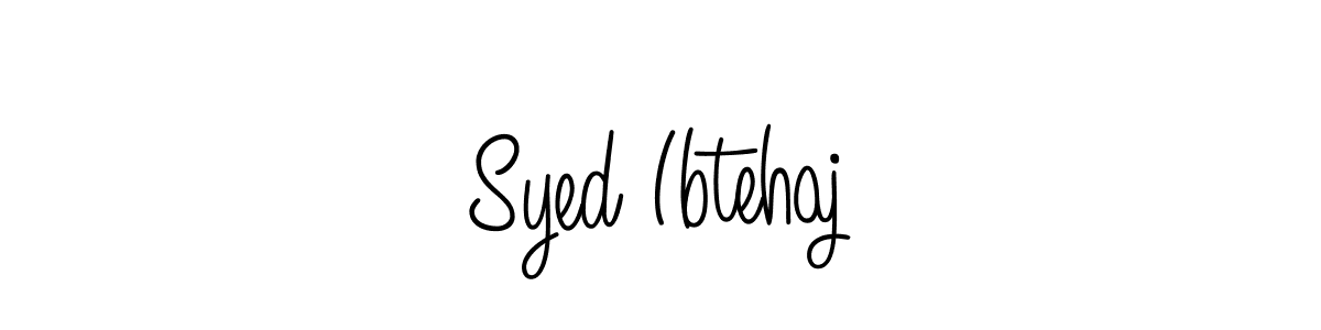 The best way (Angelique-Rose-font-FFP) to make a short signature is to pick only two or three words in your name. The name Syed Ibtehaj include a total of six letters. For converting this name. Syed Ibtehaj signature style 5 images and pictures png