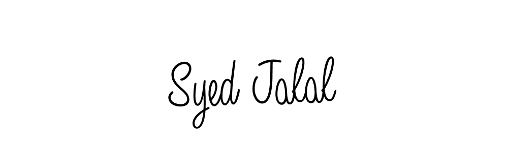 Syed Jalal stylish signature style. Best Handwritten Sign (Angelique-Rose-font-FFP) for my name. Handwritten Signature Collection Ideas for my name Syed Jalal. Syed Jalal signature style 5 images and pictures png