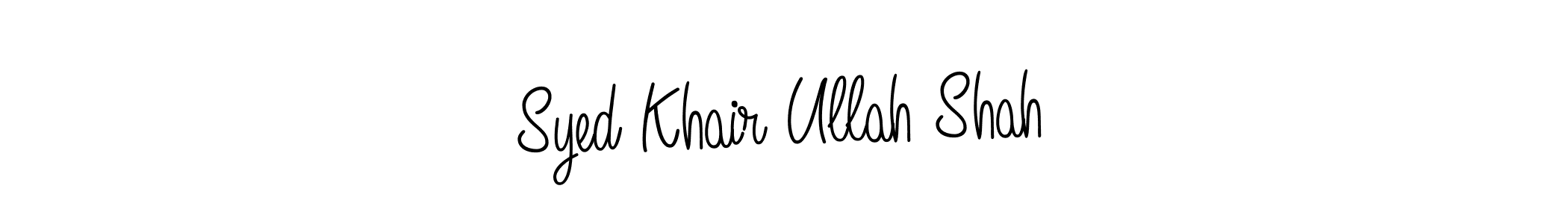Similarly Angelique-Rose-font-FFP is the best handwritten signature design. Signature creator online .You can use it as an online autograph creator for name Syed Khair Ullah Shah. Syed Khair Ullah Shah signature style 5 images and pictures png