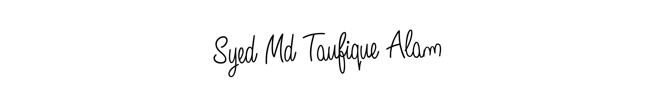 Make a short Syed Md Taufique Alam signature style. Manage your documents anywhere anytime using Angelique-Rose-font-FFP. Create and add eSignatures, submit forms, share and send files easily. Syed Md Taufique Alam signature style 5 images and pictures png