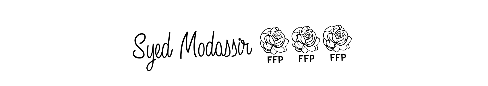 if you are searching for the best signature style for your name Syed Modassir 786. so please give up your signature search. here we have designed multiple signature styles  using Angelique-Rose-font-FFP. Syed Modassir 786 signature style 5 images and pictures png