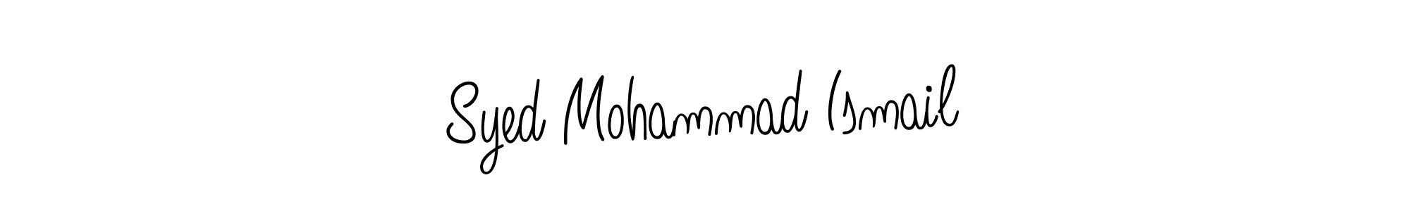 Design your own signature with our free online signature maker. With this signature software, you can create a handwritten (Angelique-Rose-font-FFP) signature for name Syed Mohammad Ismail. Syed Mohammad Ismail signature style 5 images and pictures png