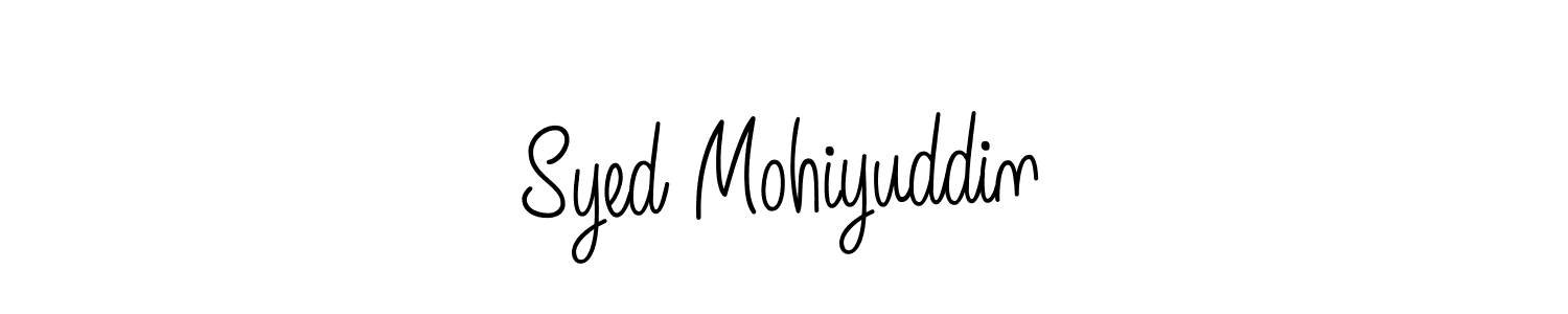 Create a beautiful signature design for name Syed Mohiyuddin. With this signature (Angelique-Rose-font-FFP) fonts, you can make a handwritten signature for free. Syed Mohiyuddin signature style 5 images and pictures png