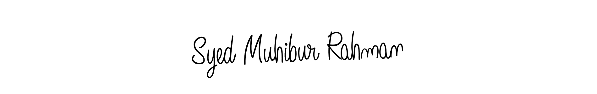 You should practise on your own different ways (Angelique-Rose-font-FFP) to write your name (Syed Muhibur Rahman) in signature. don't let someone else do it for you. Syed Muhibur Rahman signature style 5 images and pictures png