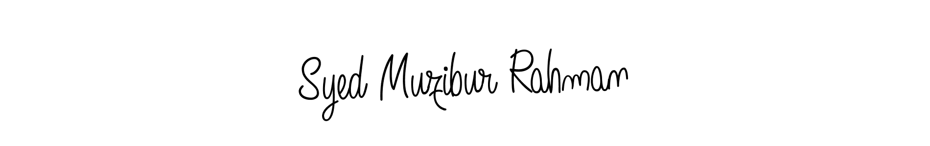 Syed Muzibur Rahman stylish signature style. Best Handwritten Sign (Angelique-Rose-font-FFP) for my name. Handwritten Signature Collection Ideas for my name Syed Muzibur Rahman. Syed Muzibur Rahman signature style 5 images and pictures png