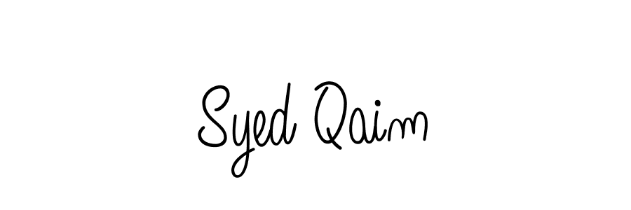 Also You can easily find your signature by using the search form. We will create Syed Qaim name handwritten signature images for you free of cost using Angelique-Rose-font-FFP sign style. Syed Qaim signature style 5 images and pictures png