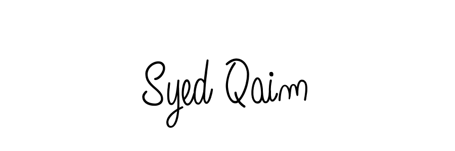How to make Syed Qaim signature? Angelique-Rose-font-FFP is a professional autograph style. Create handwritten signature for Syed Qaim name. Syed Qaim signature style 5 images and pictures png
