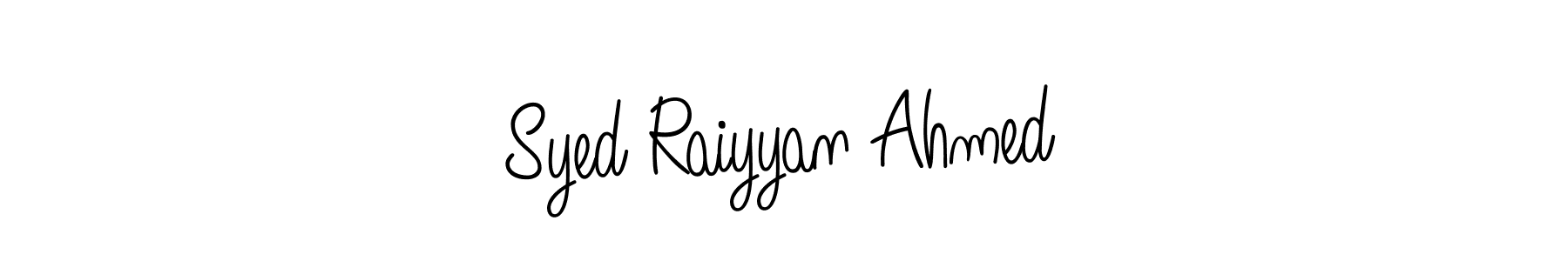 Once you've used our free online signature maker to create your best signature Angelique-Rose-font-FFP style, it's time to enjoy all of the benefits that Syed Raiyyan Ahmed name signing documents. Syed Raiyyan Ahmed signature style 5 images and pictures png