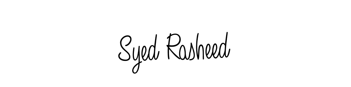 Here are the top 10 professional signature styles for the name Syed Rasheed. These are the best autograph styles you can use for your name. Syed Rasheed signature style 5 images and pictures png