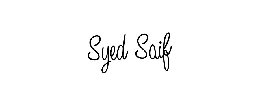 How to make Syed Saif signature? Angelique-Rose-font-FFP is a professional autograph style. Create handwritten signature for Syed Saif name. Syed Saif signature style 5 images and pictures png