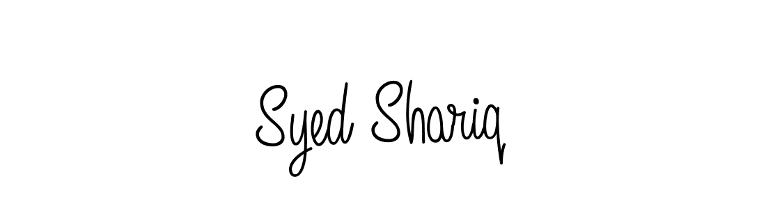 How to make Syed Shariq signature? Angelique-Rose-font-FFP is a professional autograph style. Create handwritten signature for Syed Shariq name. Syed Shariq signature style 5 images and pictures png