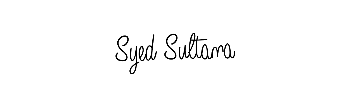 How to Draw Syed Sultana signature style? Angelique-Rose-font-FFP is a latest design signature styles for name Syed Sultana. Syed Sultana signature style 5 images and pictures png