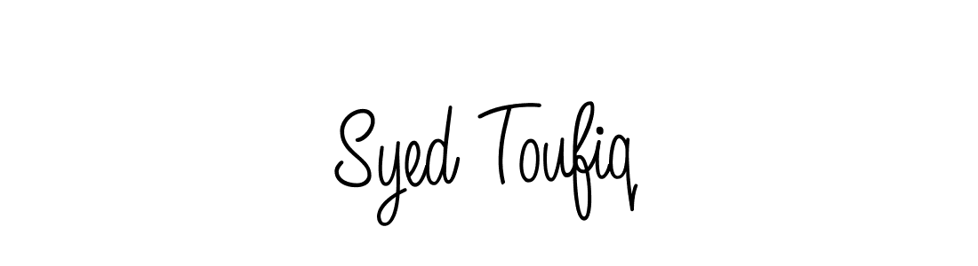 Make a short Syed Toufiq signature style. Manage your documents anywhere anytime using Angelique-Rose-font-FFP. Create and add eSignatures, submit forms, share and send files easily. Syed Toufiq signature style 5 images and pictures png