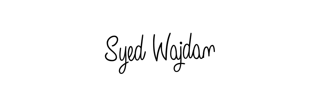 Design your own signature with our free online signature maker. With this signature software, you can create a handwritten (Angelique-Rose-font-FFP) signature for name Syed Wajdan. Syed Wajdan signature style 5 images and pictures png