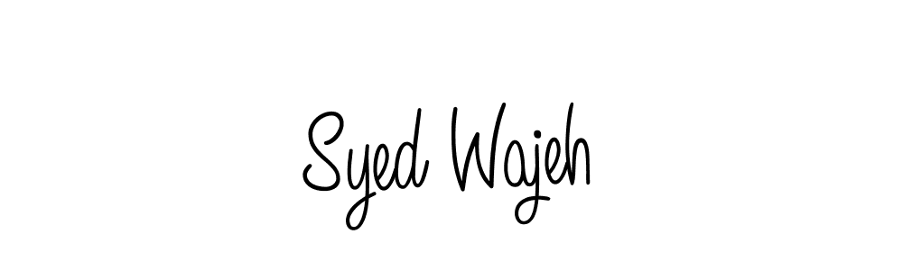Here are the top 10 professional signature styles for the name Syed Wajeh. These are the best autograph styles you can use for your name. Syed Wajeh signature style 5 images and pictures png