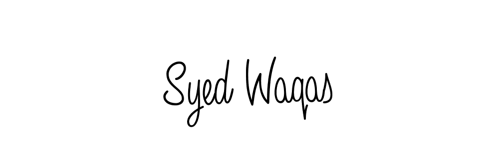 Check out images of Autograph of Syed Waqas name. Actor Syed Waqas Signature Style. Angelique-Rose-font-FFP is a professional sign style online. Syed Waqas signature style 5 images and pictures png