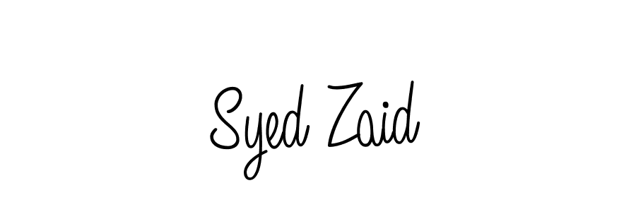 if you are searching for the best signature style for your name Syed Zaid. so please give up your signature search. here we have designed multiple signature styles  using Angelique-Rose-font-FFP. Syed Zaid signature style 5 images and pictures png