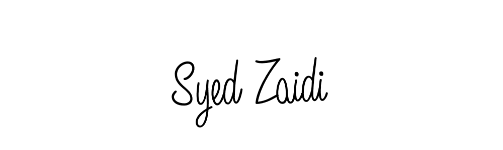 93+ Syed Zaidi Name Signature Style Ideas | Awesome Autograph