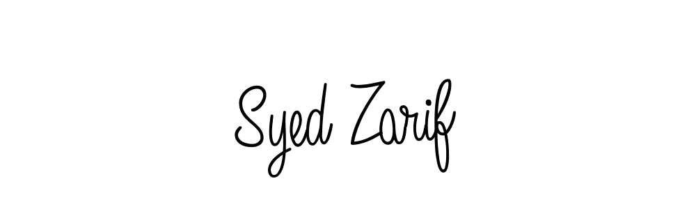 Also we have Syed Zarif name is the best signature style. Create professional handwritten signature collection using Angelique-Rose-font-FFP autograph style. Syed Zarif signature style 5 images and pictures png