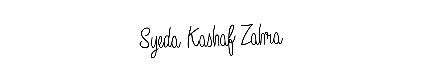 How to Draw Syeda Kashaf Zahra signature style? Angelique-Rose-font-FFP is a latest design signature styles for name Syeda Kashaf Zahra. Syeda Kashaf Zahra signature style 5 images and pictures png