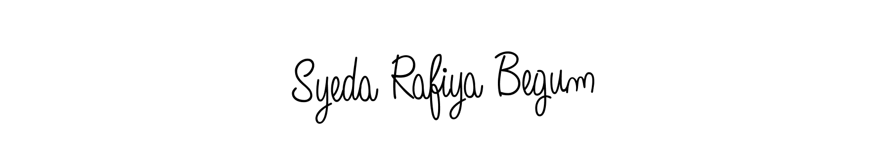 You can use this online signature creator to create a handwritten signature for the name Syeda Rafiya Begum. This is the best online autograph maker. Syeda Rafiya Begum signature style 5 images and pictures png