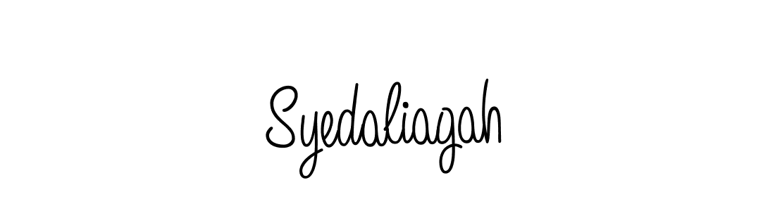 Also we have Syedaliagah name is the best signature style. Create professional handwritten signature collection using Angelique-Rose-font-FFP autograph style. Syedaliagah signature style 5 images and pictures png