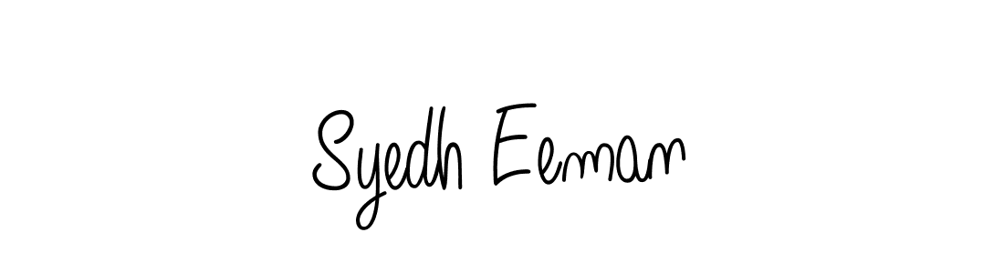 Create a beautiful signature design for name Syedh Eeman. With this signature (Angelique-Rose-font-FFP) fonts, you can make a handwritten signature for free. Syedh Eeman signature style 5 images and pictures png