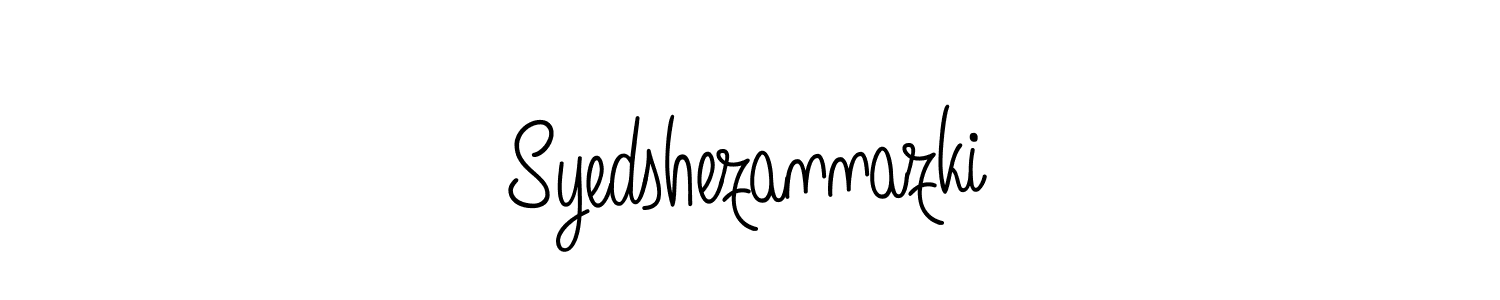 Make a beautiful signature design for name Syedshezannazki. Use this online signature maker to create a handwritten signature for free. Syedshezannazki signature style 5 images and pictures png