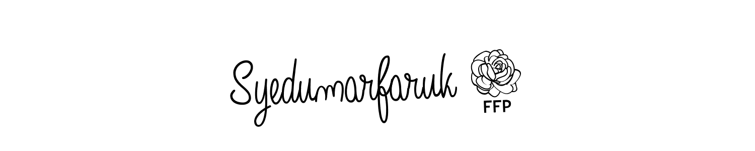 Also we have Syedumarfaruk 8 name is the best signature style. Create professional handwritten signature collection using Angelique-Rose-font-FFP autograph style. Syedumarfaruk 8 signature style 5 images and pictures png