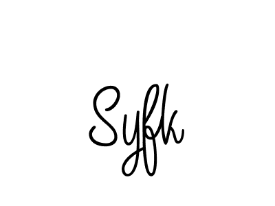 Angelique-Rose-font-FFP is a professional signature style that is perfect for those who want to add a touch of class to their signature. It is also a great choice for those who want to make their signature more unique. Get Syfk name to fancy signature for free. Syfk signature style 5 images and pictures png