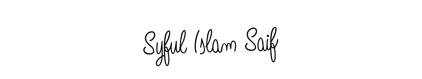Also we have Syful Islam Saif name is the best signature style. Create professional handwritten signature collection using Angelique-Rose-font-FFP autograph style. Syful Islam Saif signature style 5 images and pictures png