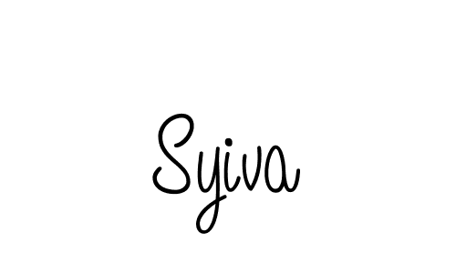 Make a short Syiva signature style. Manage your documents anywhere anytime using Angelique-Rose-font-FFP. Create and add eSignatures, submit forms, share and send files easily. Syiva signature style 5 images and pictures png