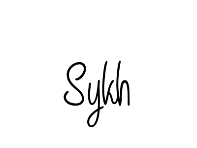 Sykh stylish signature style. Best Handwritten Sign (Angelique-Rose-font-FFP) for my name. Handwritten Signature Collection Ideas for my name Sykh. Sykh signature style 5 images and pictures png