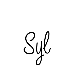 How to make Syl name signature. Use Angelique-Rose-font-FFP style for creating short signs online. This is the latest handwritten sign. Syl signature style 5 images and pictures png