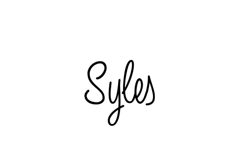 Also You can easily find your signature by using the search form. We will create Syles name handwritten signature images for you free of cost using Angelique-Rose-font-FFP sign style. Syles signature style 5 images and pictures png