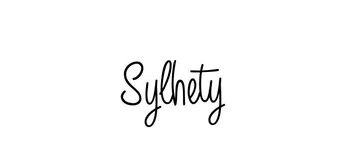 if you are searching for the best signature style for your name Sylhety. so please give up your signature search. here we have designed multiple signature styles  using Angelique-Rose-font-FFP. Sylhety signature style 5 images and pictures png