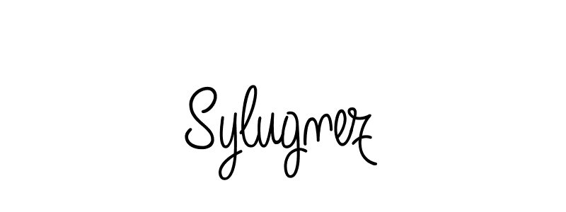 Create a beautiful signature design for name Sylugnez. With this signature (Angelique-Rose-font-FFP) fonts, you can make a handwritten signature for free. Sylugnez signature style 5 images and pictures png