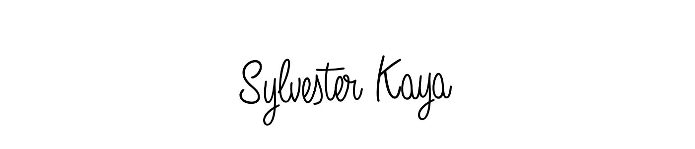 Also we have Sylvester Kaya name is the best signature style. Create professional handwritten signature collection using Angelique-Rose-font-FFP autograph style. Sylvester Kaya signature style 5 images and pictures png