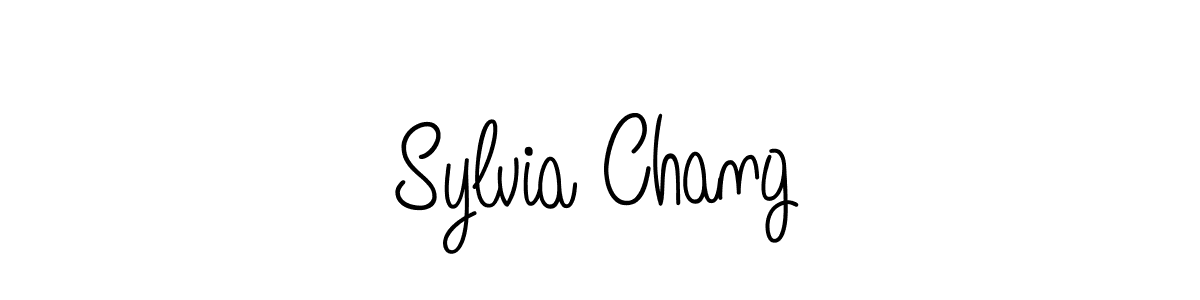 Angelique-Rose-font-FFP is a professional signature style that is perfect for those who want to add a touch of class to their signature. It is also a great choice for those who want to make their signature more unique. Get Sylvia Chang name to fancy signature for free. Sylvia Chang signature style 5 images and pictures png