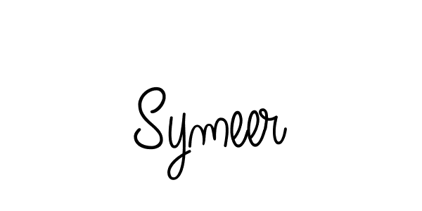 Make a short Symeer signature style. Manage your documents anywhere anytime using Angelique-Rose-font-FFP. Create and add eSignatures, submit forms, share and send files easily. Symeer signature style 5 images and pictures png