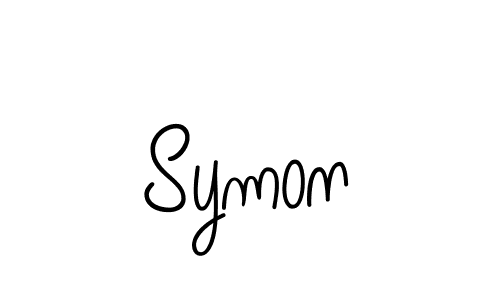 How to Draw Symon signature style? Angelique-Rose-font-FFP is a latest design signature styles for name Symon. Symon signature style 5 images and pictures png