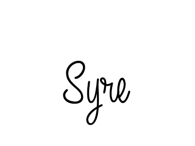 if you are searching for the best signature style for your name Syre. so please give up your signature search. here we have designed multiple signature styles  using Angelique-Rose-font-FFP. Syre signature style 5 images and pictures png