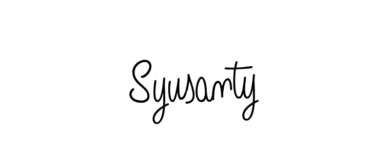 Make a short Syusanty signature style. Manage your documents anywhere anytime using Angelique-Rose-font-FFP. Create and add eSignatures, submit forms, share and send files easily. Syusanty signature style 5 images and pictures png