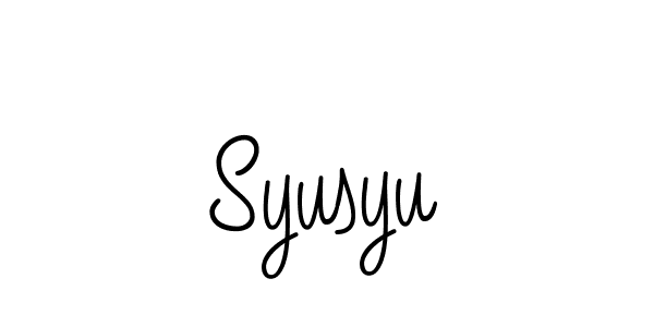 Also You can easily find your signature by using the search form. We will create Syusyu name handwritten signature images for you free of cost using Angelique-Rose-font-FFP sign style. Syusyu signature style 5 images and pictures png