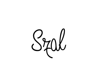 Create a beautiful signature design for name Szal. With this signature (Angelique-Rose-font-FFP) fonts, you can make a handwritten signature for free. Szal signature style 5 images and pictures png